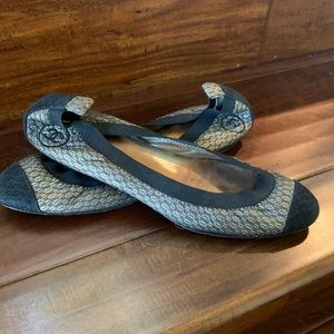 Authentic Vintage Chanel Ballet Flat Slip On Shoes